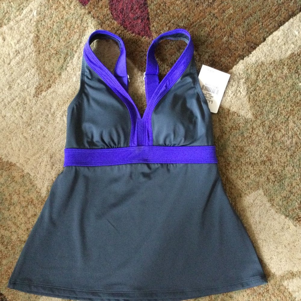 LL Bean Women's Swim Top NWT